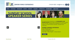 Desktop Screenshot of jewishfamilyexperience.org