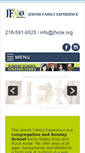 Mobile Screenshot of jewishfamilyexperience.org