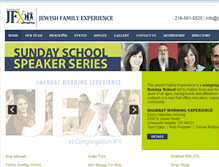 Tablet Screenshot of jewishfamilyexperience.org